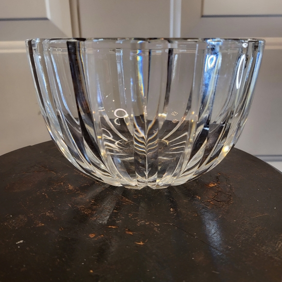 Beautiful Kosta Boda Bengt Edenfalk Universe 1986 Crystal Bowl Rare - Picture 4 of 11